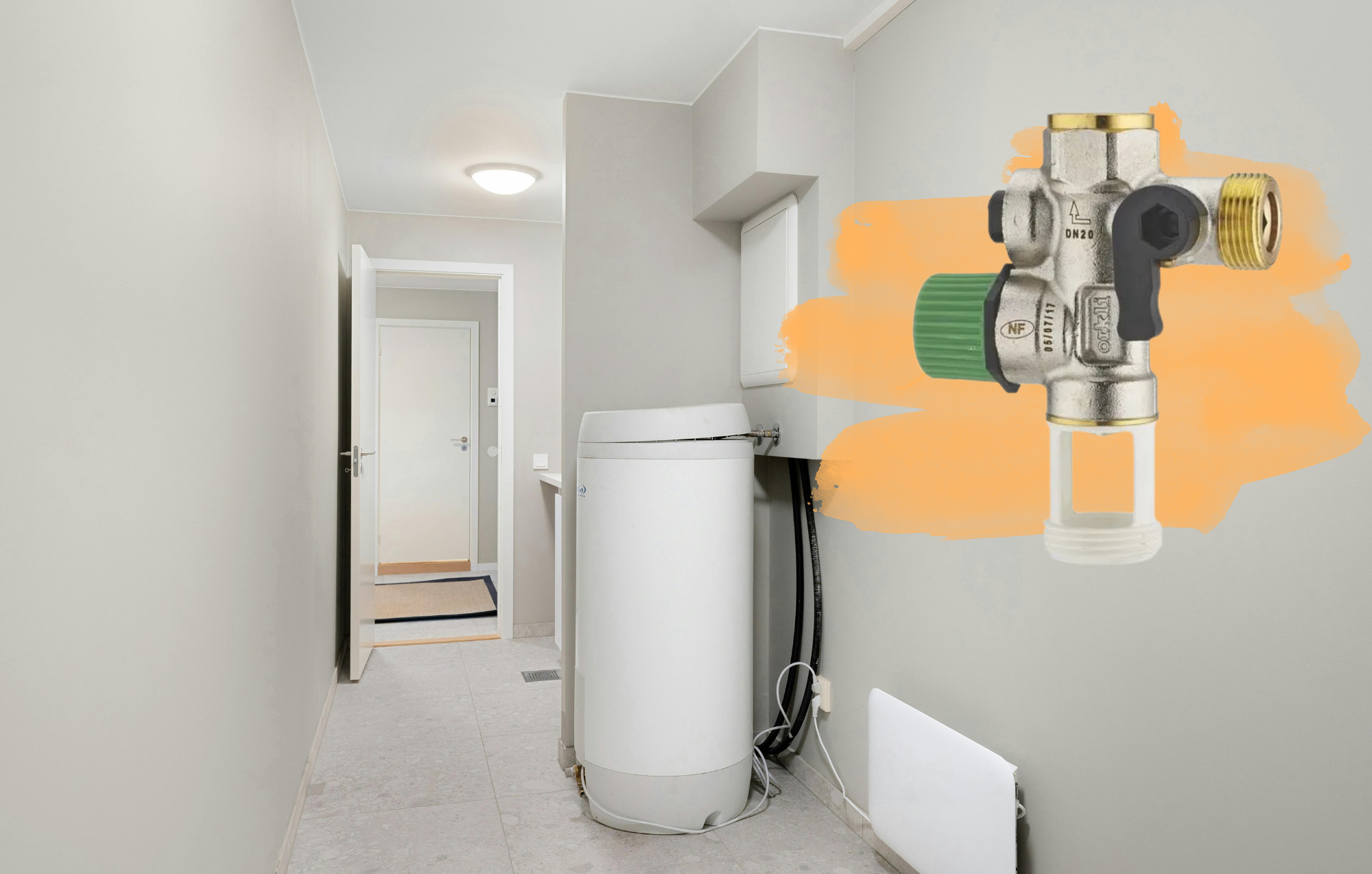 Remplacement de groupe de sécurité sur ballon d’eau chaude à Sainte-Croix-en-Plaine Rixheim