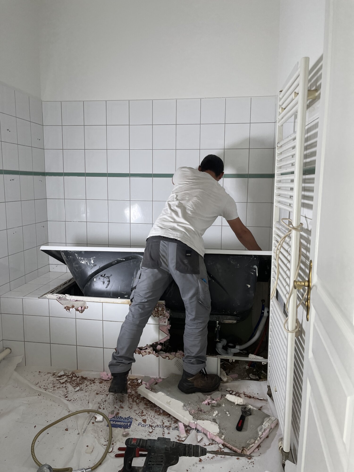 Remplacement d&rsquo;une baignoire par une douche G&eacute;rardmer
