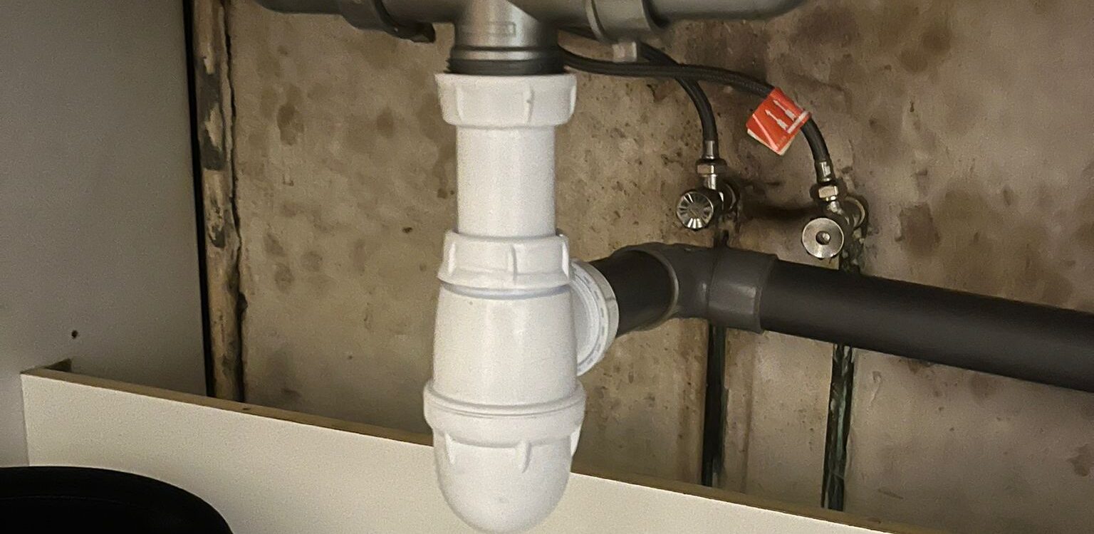 Changement du siphon sur un lave-main &agrave; Wintzenheim Wittelsheim