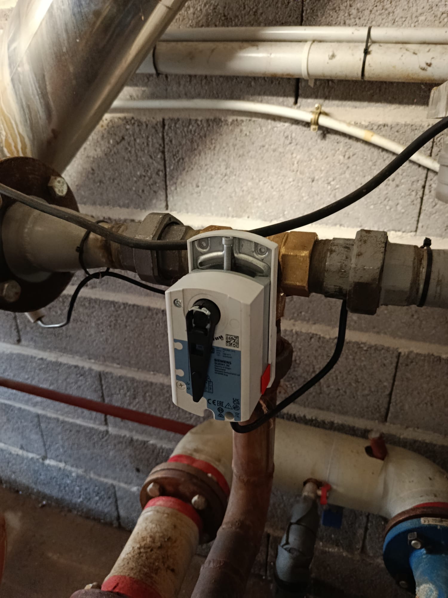 Remplacement d&rsquo;une vanne 3 voies qui fuit &agrave; Neuf-Brisach Kingersheim